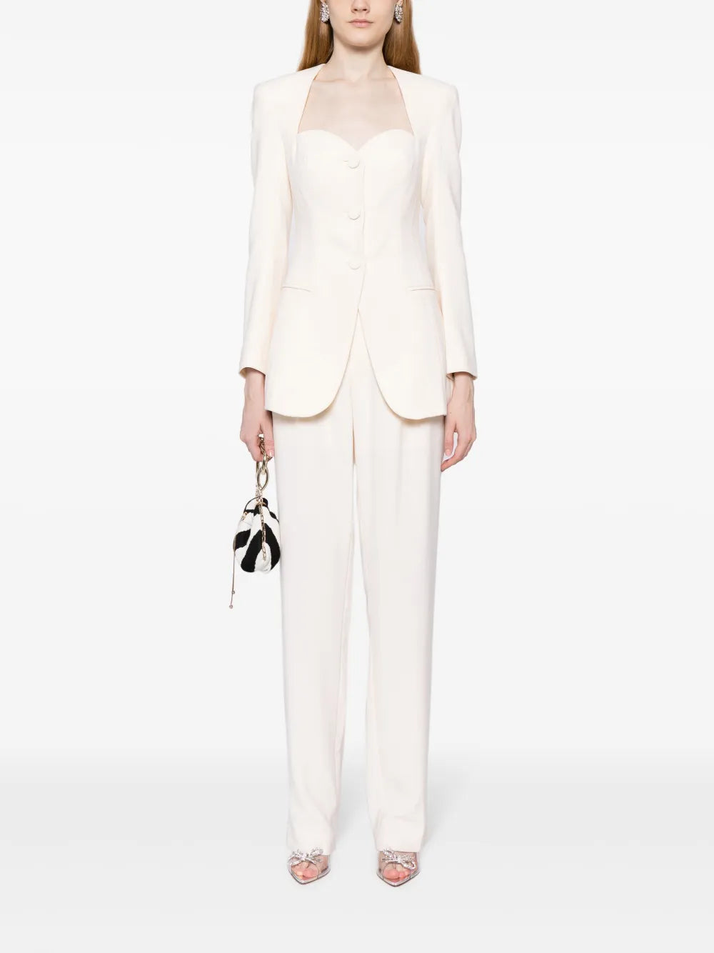 Miles Straight-Leg Crepe Trousers