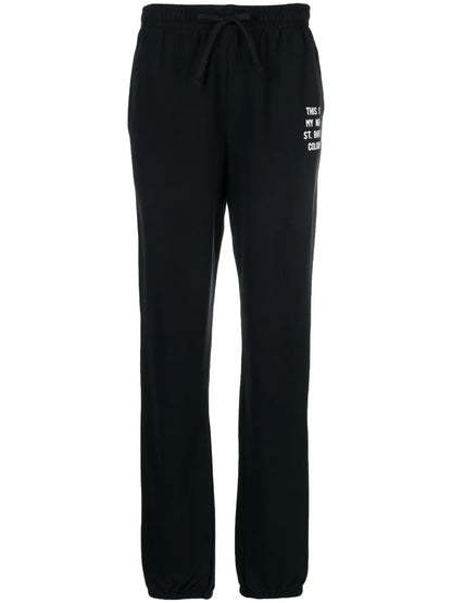 Logo-Print Cotton Track Pants