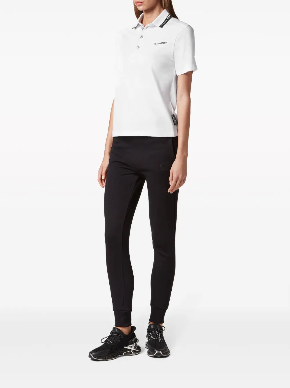 Logo-Print Cotton Polo Shirt