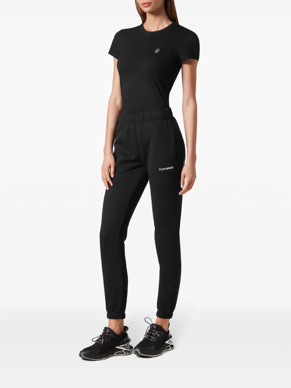 Logo-Print Skinny Track Pants