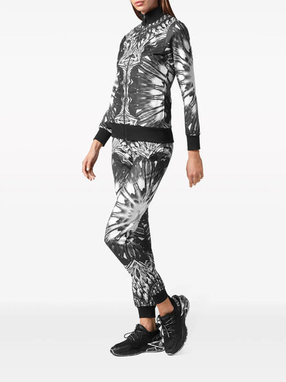 Kaleidoscopic-Print Tracksuit Set