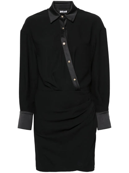 Crepe Mini Dress