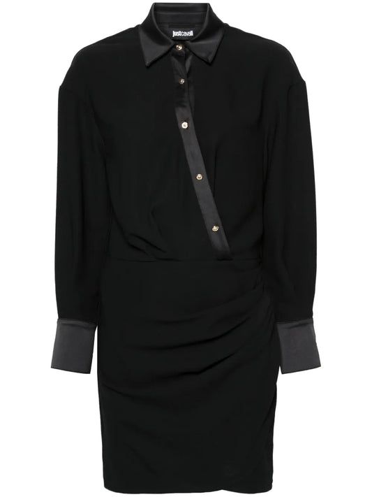 Crepe Mini Dress