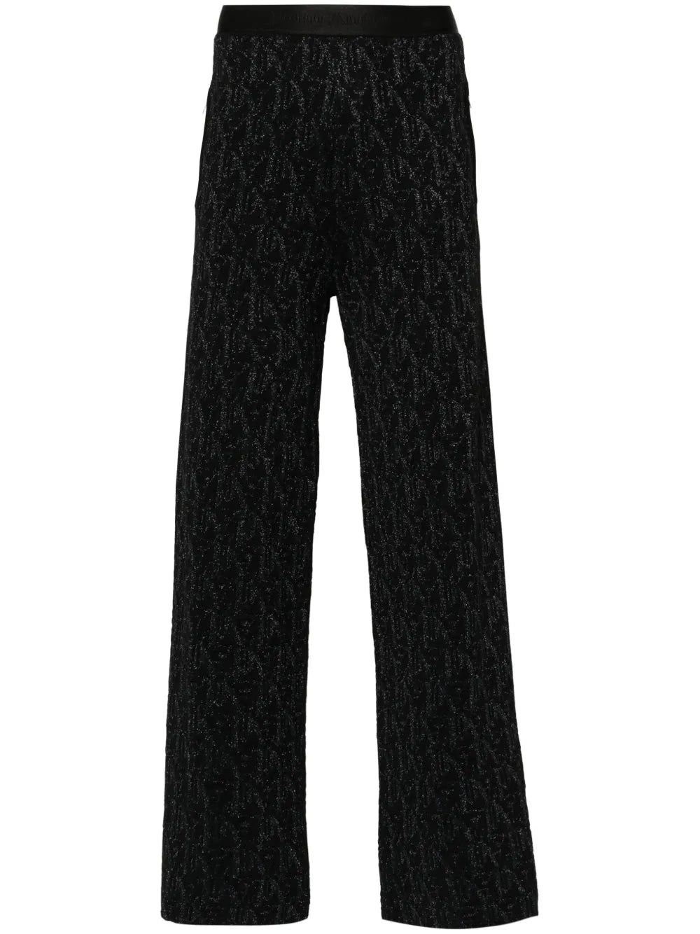 Monogram-Jacquard Knitted Trousers