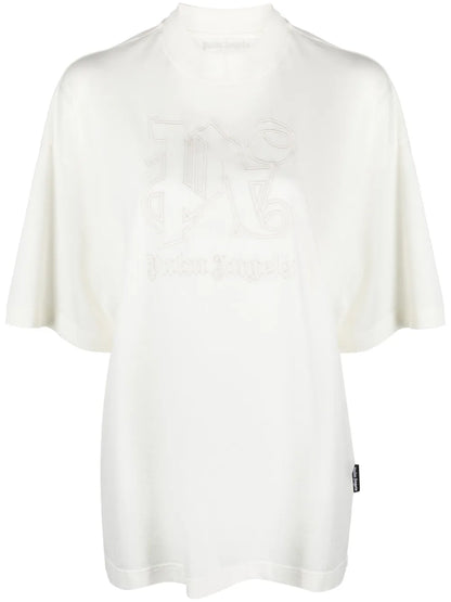 Monogram-Print Cotton T-Shirt