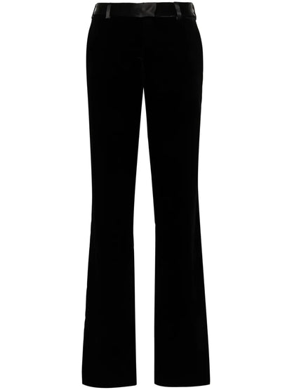 Velvet Tailored Trousers