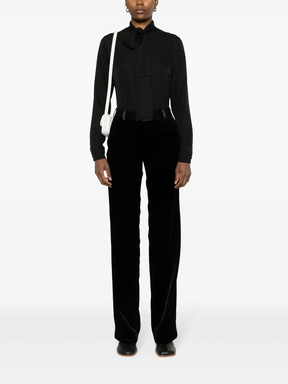 Velvet Tailored Trousers