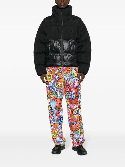 Logo-Embroidered Padded Jacket