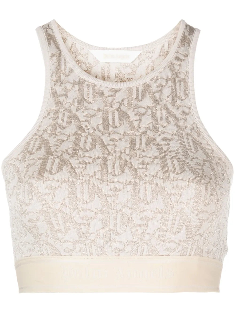 Monogram-Jacquard Knitted Bra