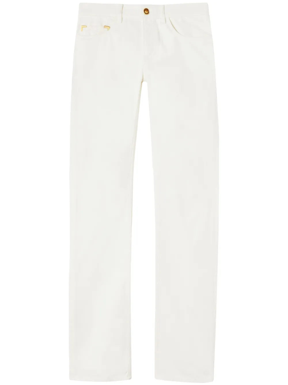 Monogram Straight-Leg Jeans