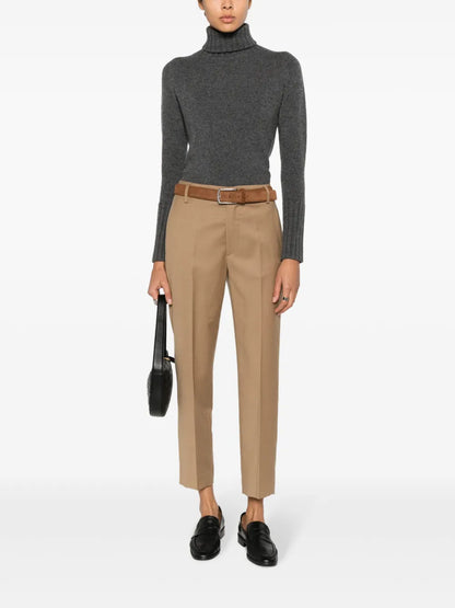 Nima Cropped Flannel Trousers