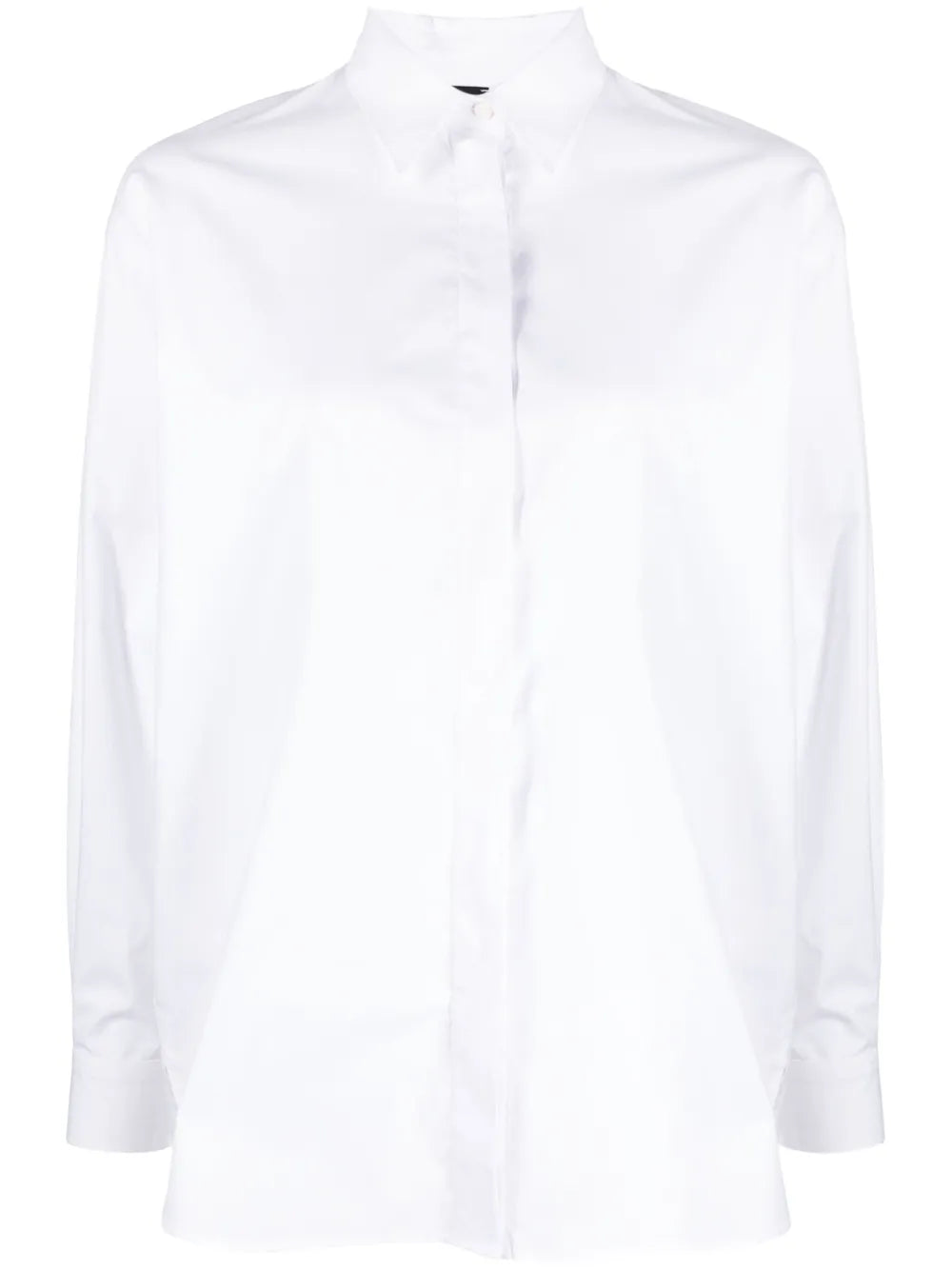 Logo-Embroidered Cotton Shirt