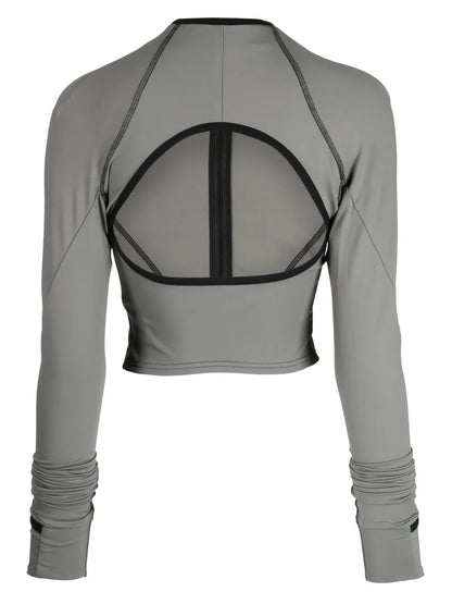 Long-Sleevee Cropped Top