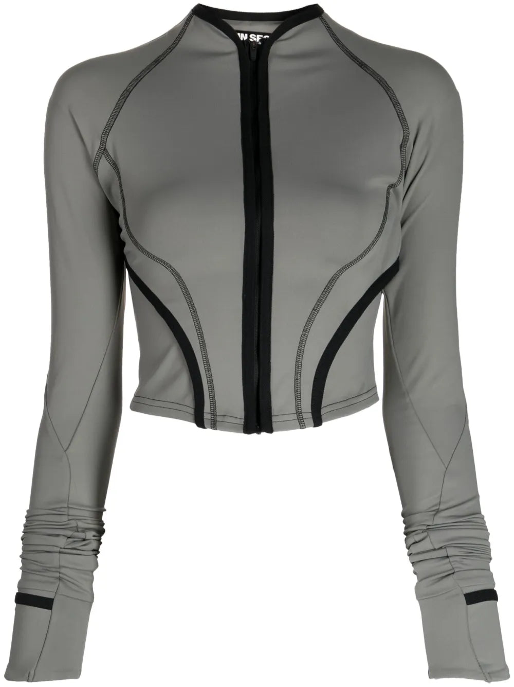 Long-Sleevee Cropped Top