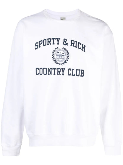 Logo-Print Cotton Sweatshirt