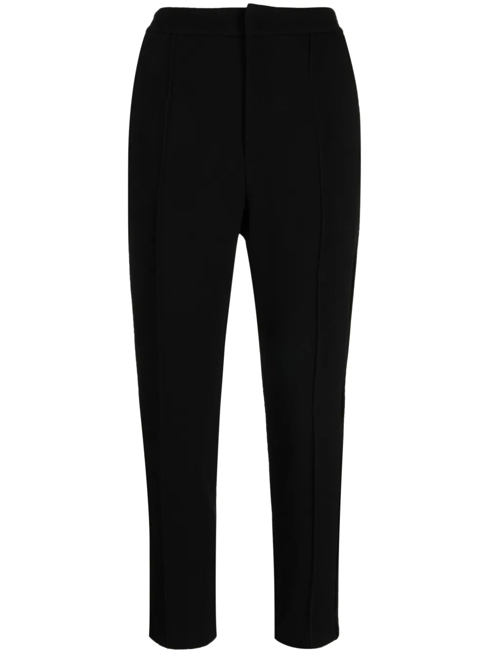 High-Waisted Wool Trousers
