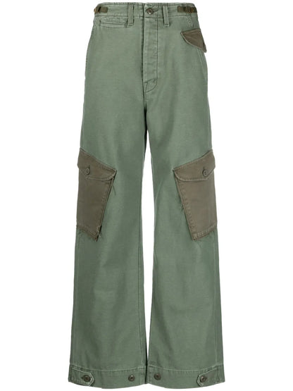 The G.I. Jane Greaser Nerdy Straight-Leg Trousers