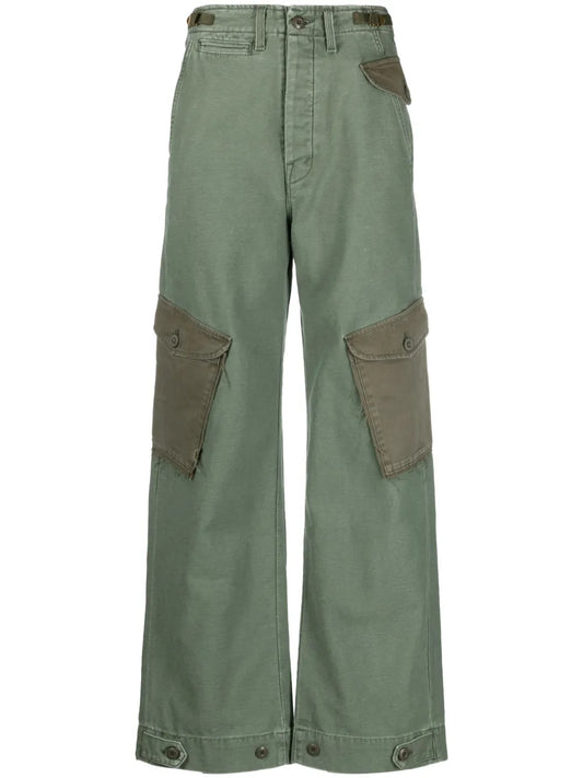 The G.I. Jane Greaser Nerdy Straight-Leg Trousers