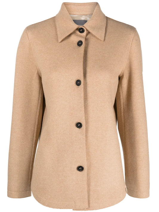 Single-Breasted Wool-Cashmere Jacket