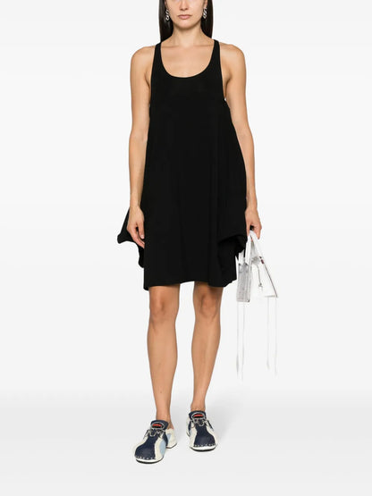 Wire Stretch-Cotton Minidress