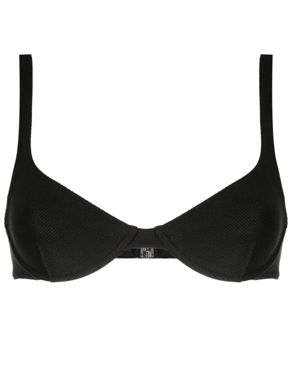 Half-Cup Textured Bikini Top