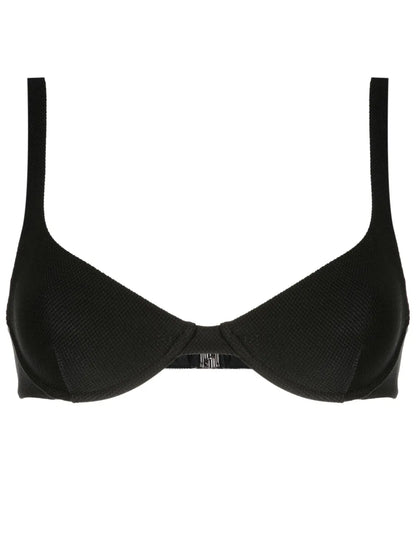 Half-Cup Textured Bikini Top