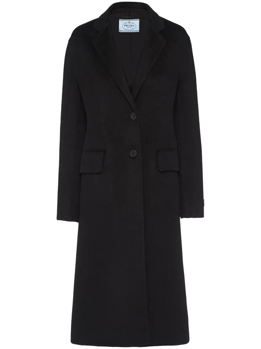 Single-Breasted Cashgora Coat