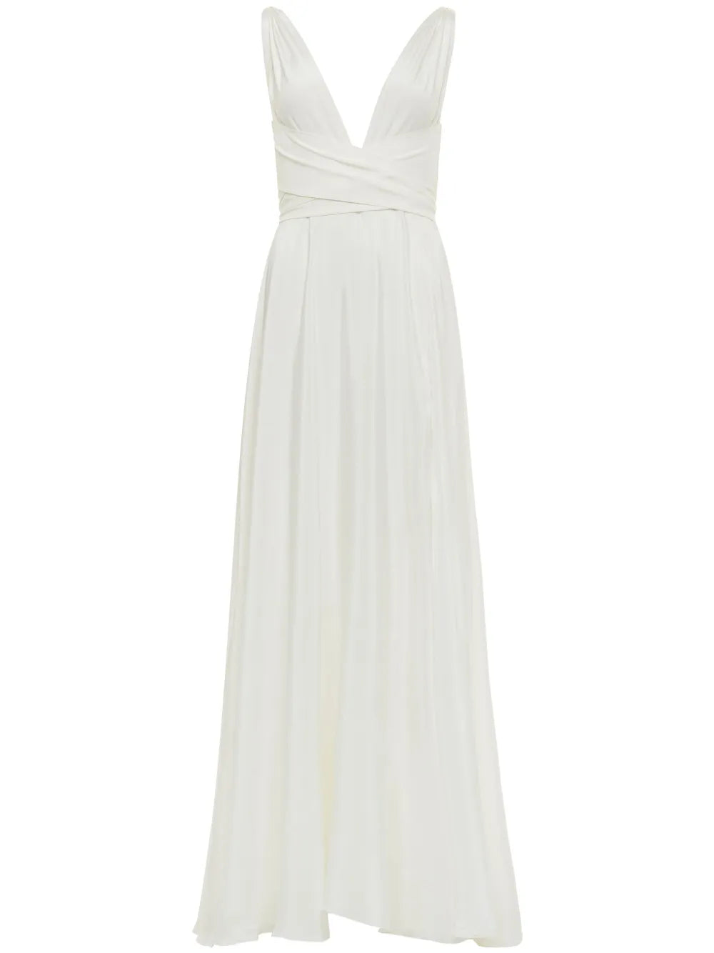 Cirrus Silk-Charmeuse Gown