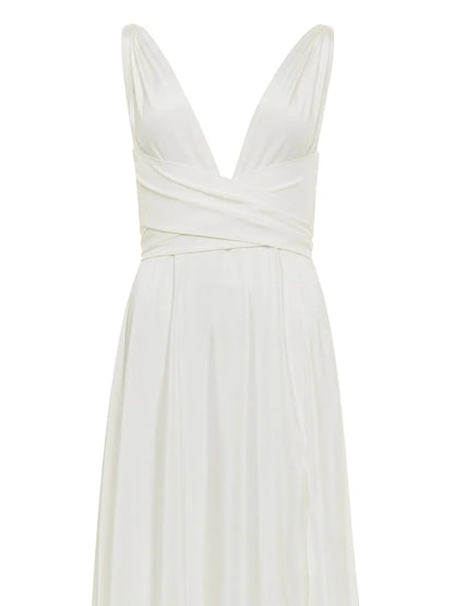 Cirrus Silk-Charmeuse Gown