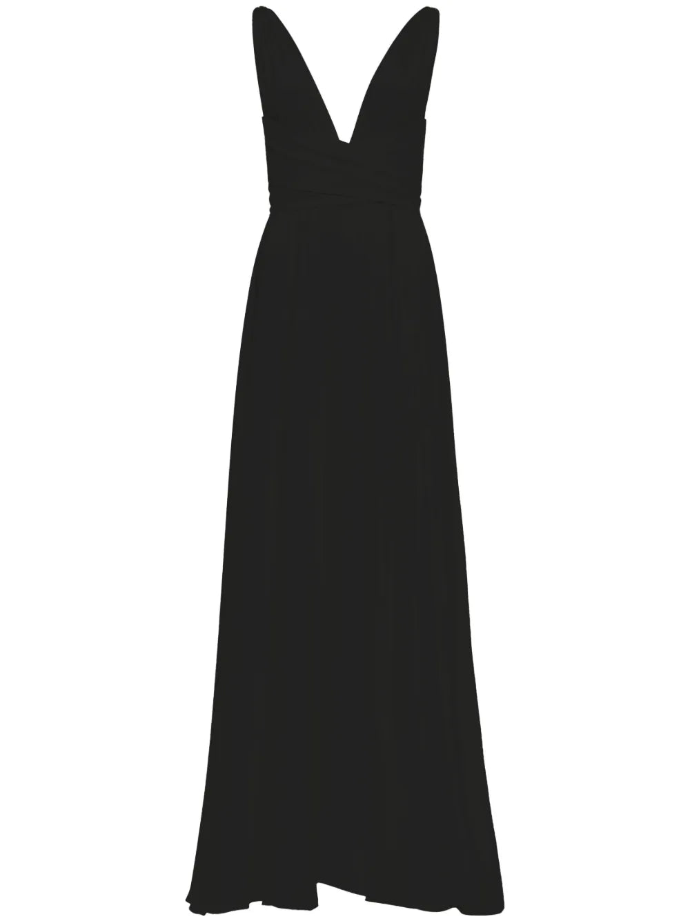 Cirrus V-Neck Silk Gown