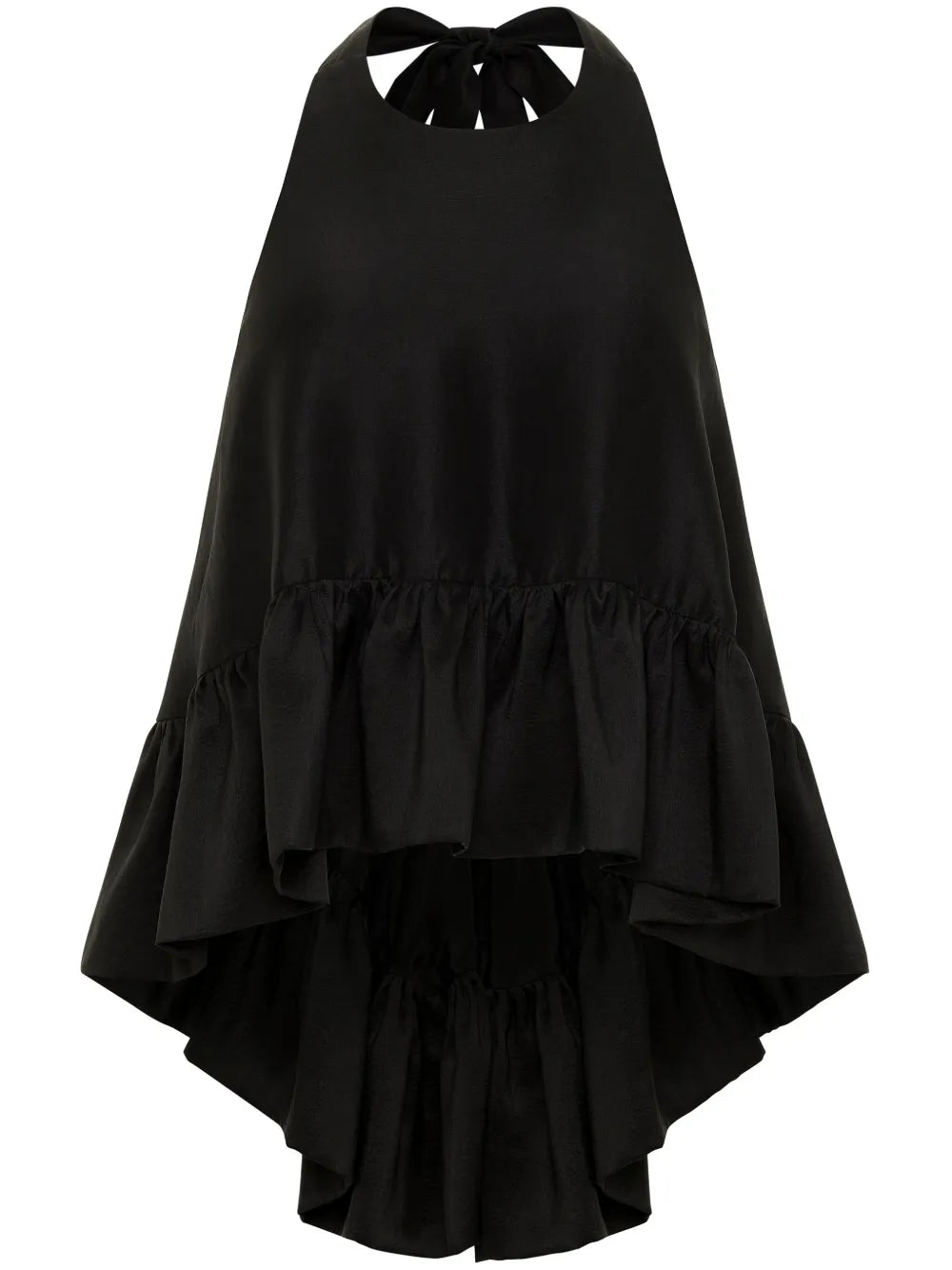 Winston Ruffled Silk Top