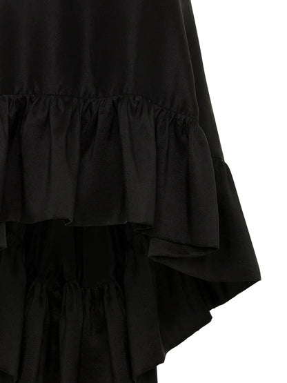 Winston Ruffled Silk Top