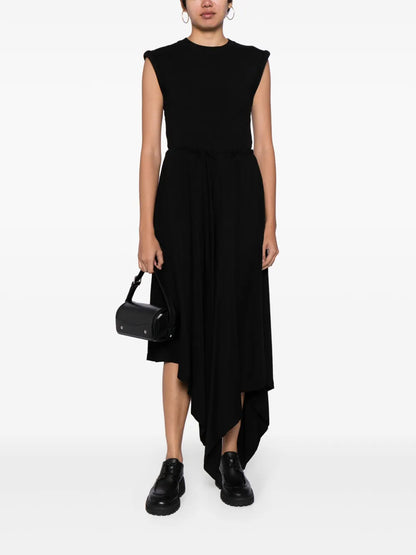 Satin Drawstring Sarrouel Trousers