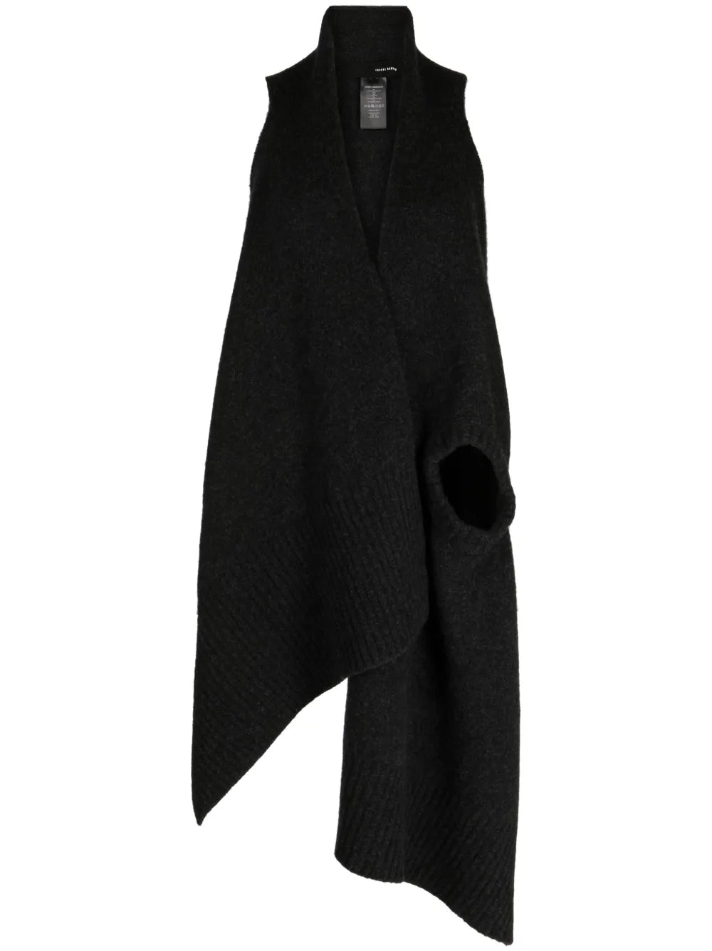 Asymmetric Knitted Vest