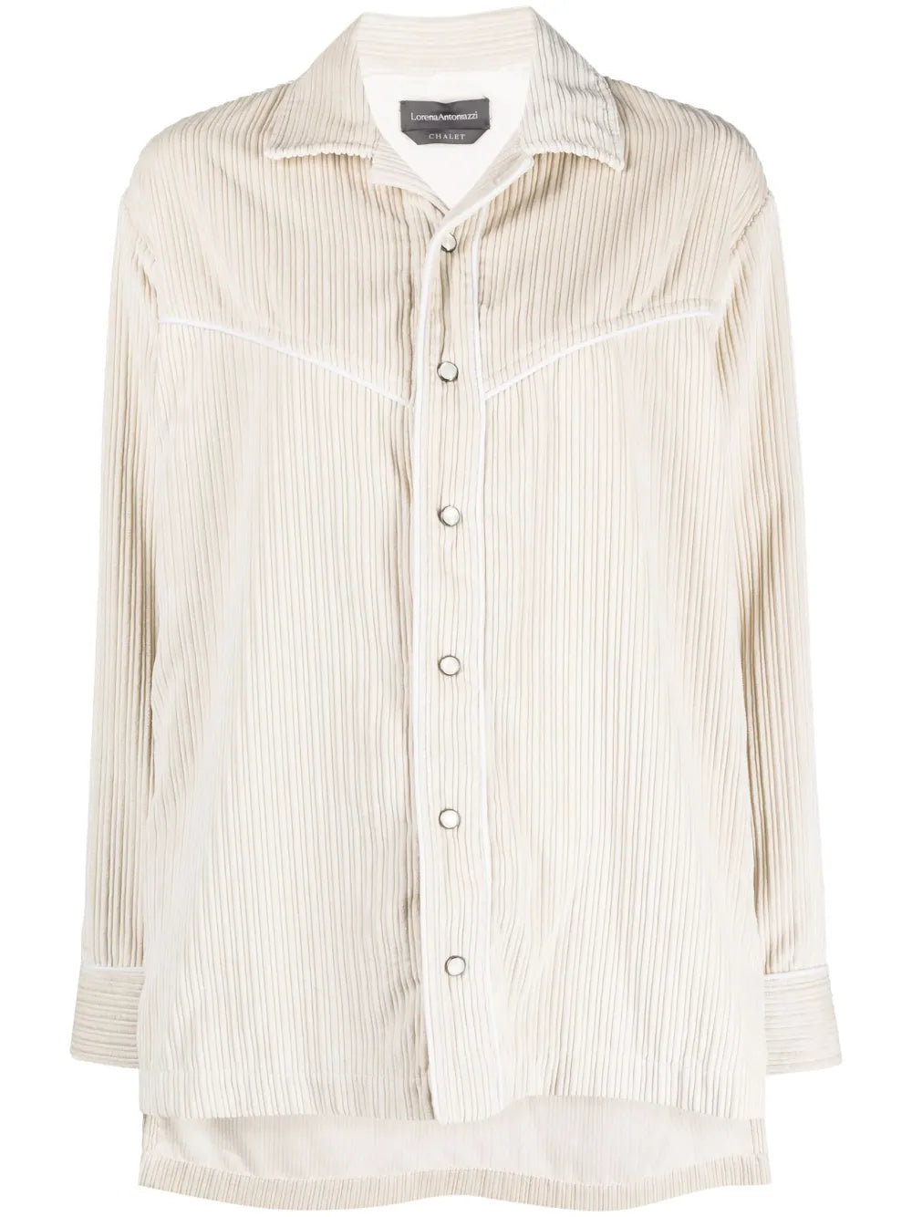 Long-Sleeve Corduroy Shirt
