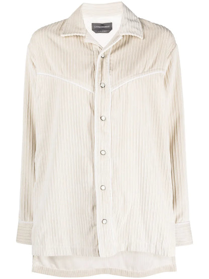 Long-Sleeve Corduroy Shirt