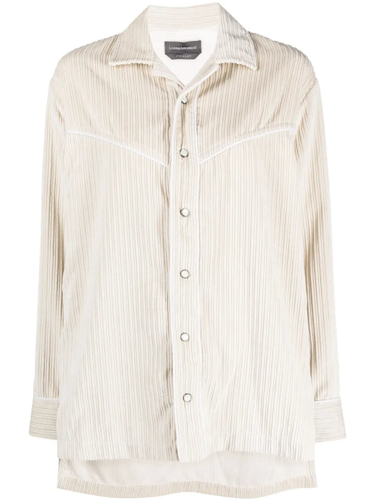 Long-Sleeve Corduroy Shirt