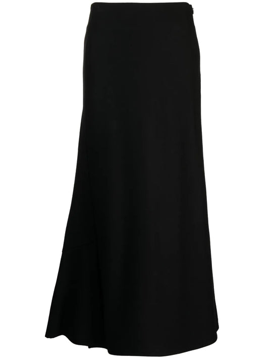 Milling Serge Flared Midi Skirt