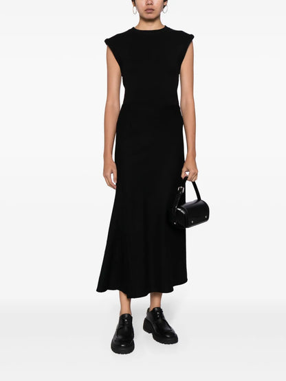 Milling Serge Flared Midi Skirt