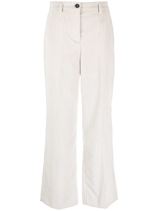 Straight-Leg Corduroy Trousers