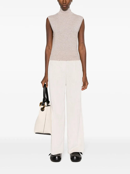 Straight-Leg Corduroy Trousers