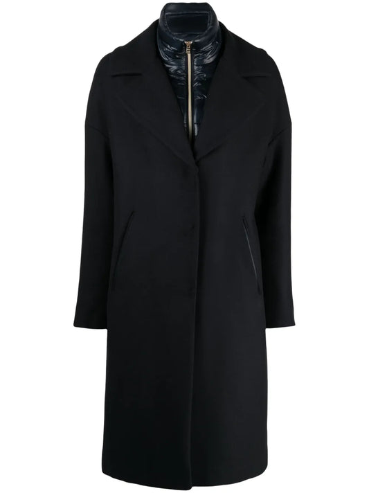 Panelled Mid-Length Coat