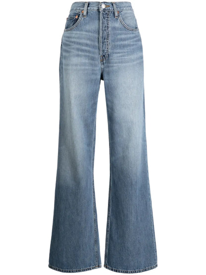 High-Rise Wide-Leg Jeans