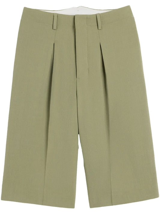 Knee-Length Tailored Shorts