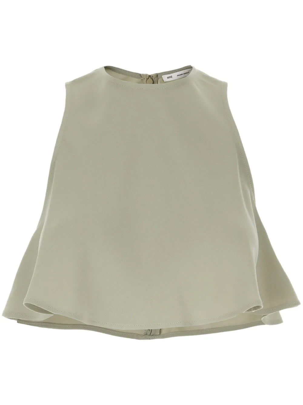Crepe Cropped Top