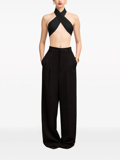 Silk Wrap Top