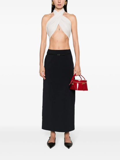 Silk Wrap Top