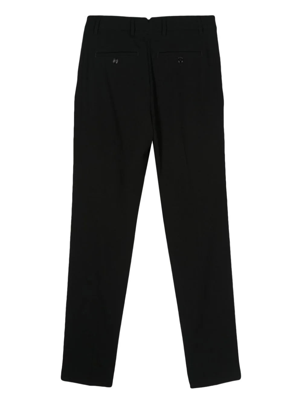 Crepe Tapered-Leg Trousers