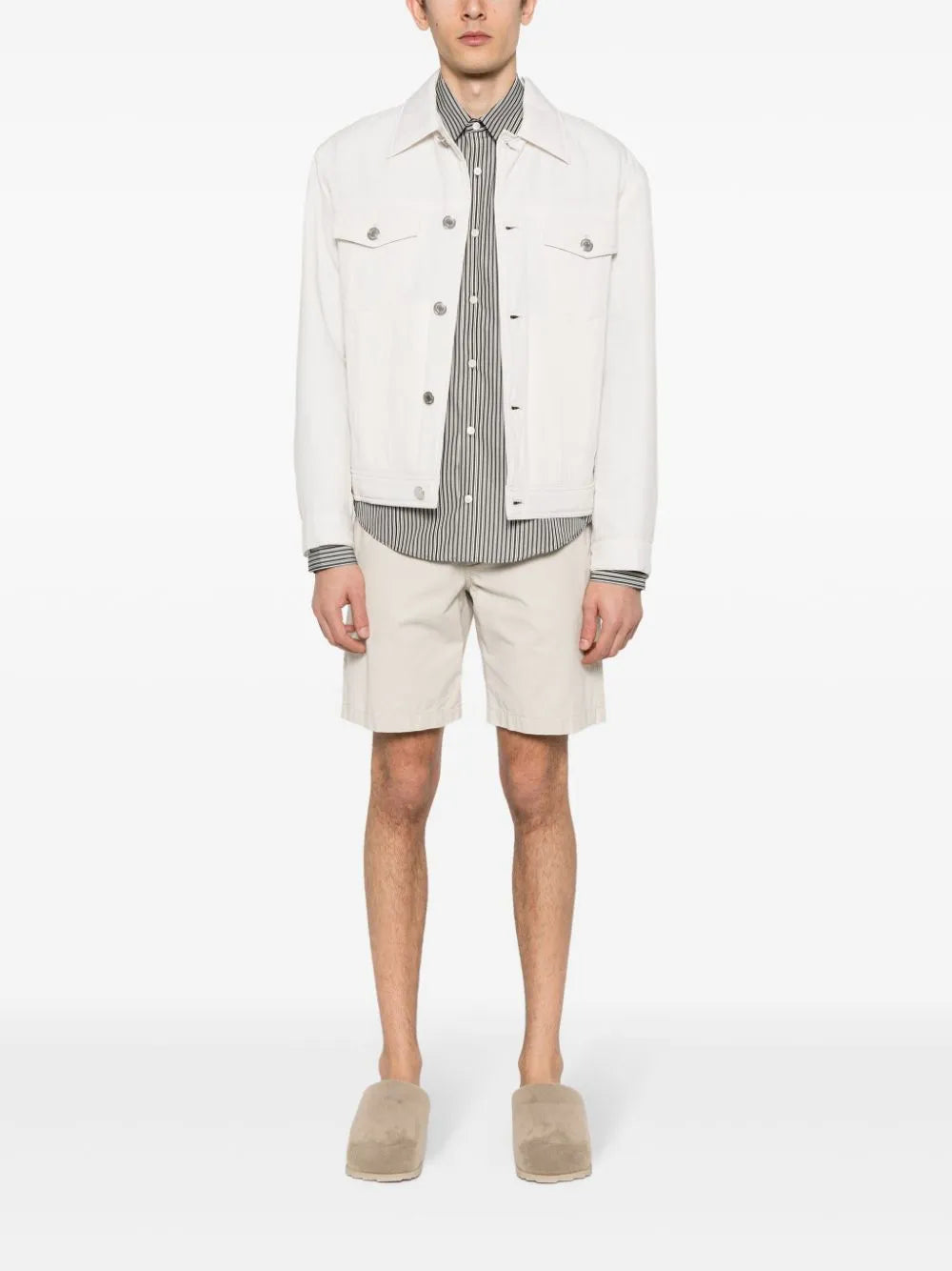 Padded Buttoned Jacket