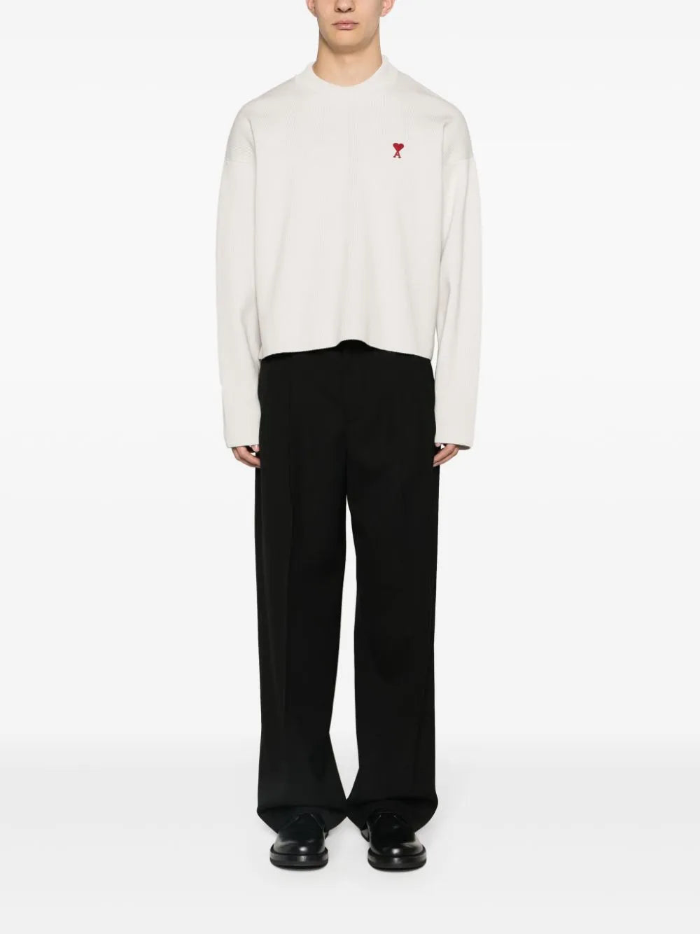Ami De Coeur Ribbed Jumper